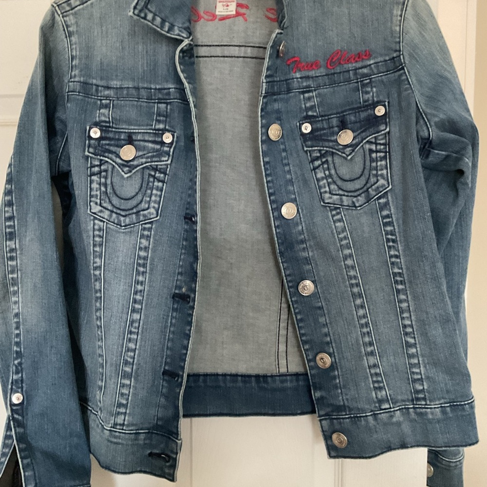 True Religion Blue Denim Jacket